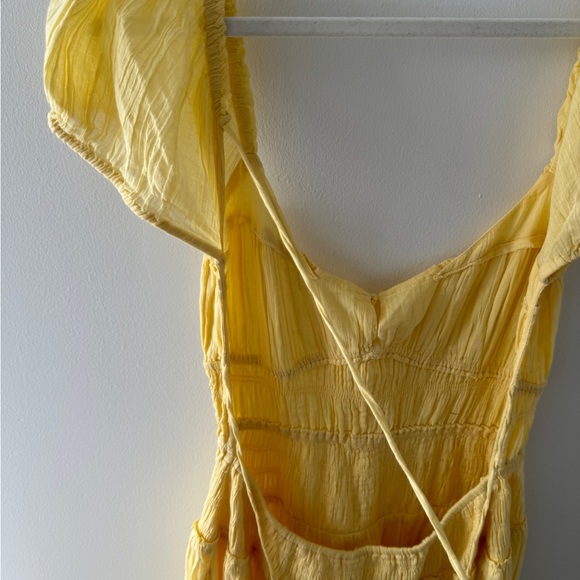 FREE PEOPLE Feeling Bonita Midi Dress in Pineapple Slice M - Picture 9 of 10